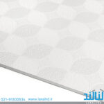تایل گچی روکش PVC طرح یاقوت با فویل آلومینیوم