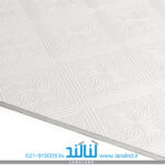 تایل گچی روکش PVC ساده طرح الماس